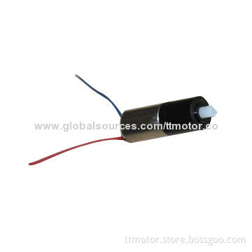 3V 6mm Planetary Gearbox with Coreless Motor, 1:136, 1:700, 120-500gcm Stall Torque